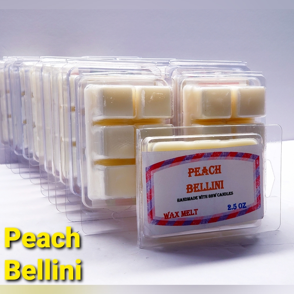 PEACH BELLINI -Bath & Body Works Candle Wax Melts- $8 per pack